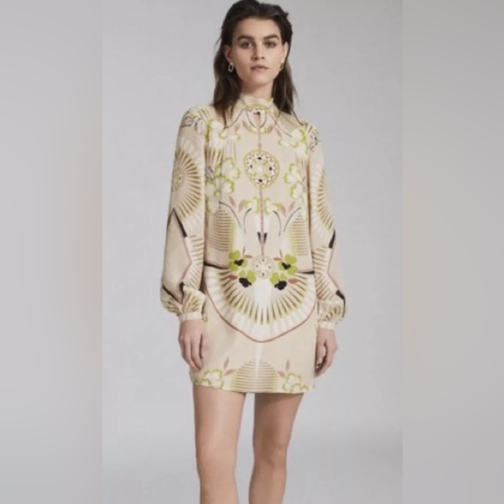 NWT Reiss Jessie Print Shift Dress
